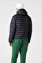 Thermore Certified Synthetic Fill Jacket Hooded Inflatable Men's Coat Navy Blue - 3