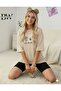 Good Vibes Only (Daisy-Bee) Printed Women's Crew Neck Tshirt - 2