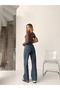 High Waist Boyfriend Flare Jeans - 6