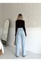High Waist Boyfriend Flare Jeans - 6