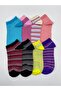 8 Pairs of Booties Socks in Different Models and Colors