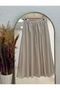 Bilge Büzgülü Belted Voile Skirt-Ek747 Stone - 5