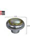 Modern Furniture Handle Knobs (6, PVC SILVER) - 3