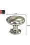 Modern Furniture Handle Knobs Cabinet Drawer Pull Knobs (12, SS FLAT) - 2