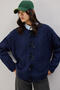 Tricot Cardigan with Bow Detail - 4