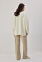 Tricot Cardigan with Bow Detail - 7
