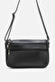 2108 Real Leather Women's Crossbody Bag Black