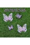 MULTI Rhinestone Butterfly Shape Ball Cap Marker with Magnetic Hat Clip , Ideal Gift for Men and Wom - 2