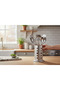 18.5 cm Stainless Steel Countertop Organizer Upright Spoon Holder - 2