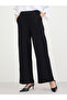 Women Black Wide Leg Trousers - 2