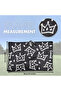 MULTI Stylish Black and White Geometric Print Golf Towel - Super Absorbent- Perfect Gift for Golfer - 6