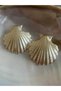 Designer Mussel Earrings - 2