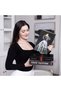 Fashion Inspired Decorative Books - Hardcover Fake Books for Coffee Table/Shelves - Set of 3 (Dark) - 5