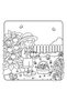 MULTI HOMEGROWN MOMENTS: Coloring Book for Adults Featuring Cute Cozy Daily Activities for Relaxatio - 4