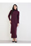 Women Burgundy Bodycon Maxi Dress