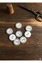 Sim Frame Polyester 28 Size 18mm (15 Pieces) Button White - 4
