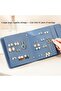 Earring Holder Organizer with Foldable Design - Portable Leather Travel Earring Case - 2