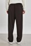 Men's Trousers with Pleated Detail on the Front - Bitter Brown - 5