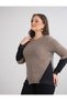Women's Soft Fabric Cropped Sleeve Casual Blouse - 3