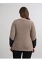 Women's Soft Fabric Cropped Sleeve Casual Blouse - 5