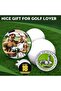 black 2 counts Happy Gilmore Golf Ball Markers Hat Clips Golf Accessories for Men Father Golf Ball S - 6