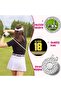 black 2 counts Happy Gilmore Golf Ball Markers Hat Clips Golf Accessories for Men Father Golf Ball S - 2