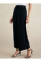 Women Wide Leg Plain Trousers - 5