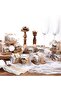 Retisee Wood Tealight Candle Holders - Wedding Favors (24) - 5