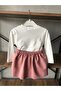 Floral Girl's Skirt Suit - 4