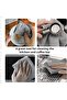 Barista Towels for Espresso - 4 Pack 11" Microfiber Cleaning Cloths - 6