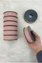 Pastel Pink Linen Nopeli Ribbon 2.5 cm 20 Meters, Bohça Çeyiz Special Day Gift Decoration Ribbon - 4