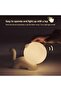 Rechargeable Cat Night Light for Kids - Soft Silicone Touch Sensor, Dimmable LED, 20-Min Timer - 7