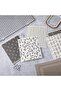 5 Pcs Swedish Kitchen Dishcloths - Reusable Absorbent Cellulose Cloths (Black & White) - 7