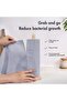 20 pcs Microfiber Cleaning Cloth 10 x 10 inches Tear-Away Reusable Towels (Pink)
