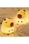 Capybara Night Light for Kids — Rechargeable LED Touch Bedside Lamp - 4