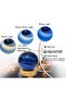 Night Galaxy Lamp - 3D Moon Light with Wooden Stand, Starry Sky Night Light for Kids & Adults - 2