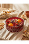 Verre Series Red Sandra Decorative Presentation Bowl - 3
