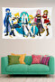 Hatsune Miku and Friends Wall Cloth Wall Tapestry Wall Hanging - 2