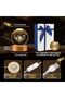Spardar 3D Solar System Crystal Ball Night Light, Solid Wood Base, USB Powered (60mm) - 5
