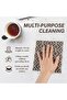 5 Pcs Swedish Kitchen Dishcloths - Reusable Absorbent Cellulose Cloths (Black & White) - 2
