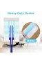 Pack of 20 Dust Magnet Dusters with 1 Handle - Antistatic Dust Cloth Refills - 3