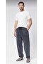 Unisex Baggy 100% Cotton Comfortable Cooling Linen Trousers with Pockets and Elastic Waist