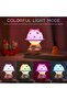 Night Light for Kids - LED Cat Ambient Multicolor Rechargeable Lamp (TERRIFI) - 4