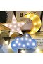 LED Moon, Star & Cloud Night Light for Kids