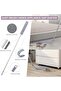 Retractable Gap Dust Cleaner with 3 Microfiber Cloths & 30-100in Extendable Handle - 3