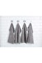 Microfiber Dish Towels - 8 Pack (Lattice Gray) - 26 x 18 Inch - 4