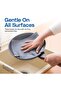 EVORIA Microfiber Tear-Away Cleaning Cloth Roll, 20 Reusable Sheets (Grey) - 4