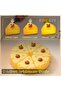 CEVAF Cheese Kids Night Light, Rechargeable LED, Adjustable Brightness, 15-Min Timer - 2