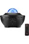 Star Projector Galaxy Light with Bluetooth Speaker & Remote (Black)