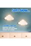 Cloud Light - Floating Cloud Wall Lamp for Nursery & Kids' Bedrooms | Battery-operated Hanging Night - 7